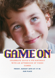 Power Up - Birthday Invitation by Paperless Post