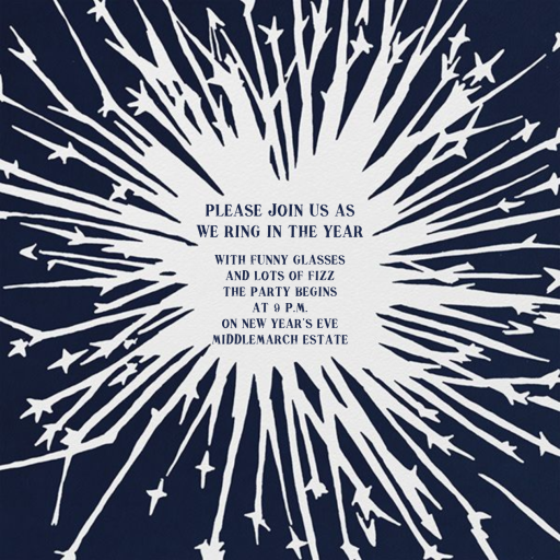 Pop - New Year's Eve Invitation by Paperless Post - Back