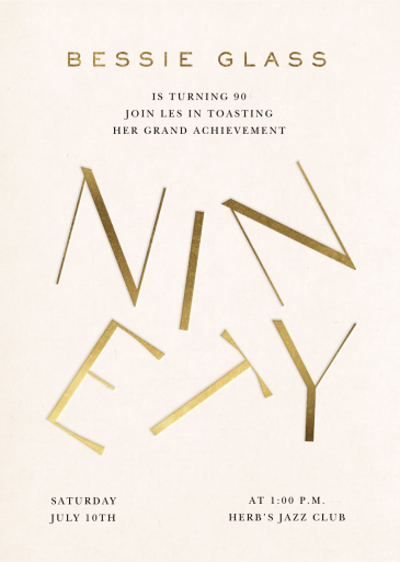 Free Falling - Birthday Invitation by Paperless Post