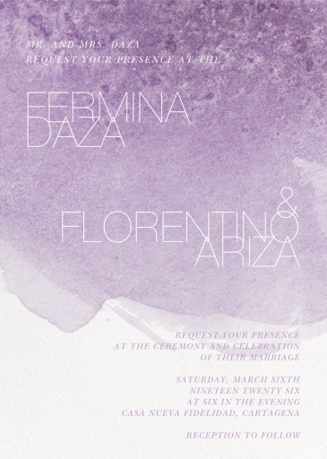 Chalcedony - Wedding Invitation by Paperless Post