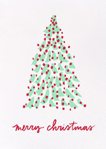 Kaleidoscopic Christmas (Greeting) - Christmas Card by Linda and Harriett