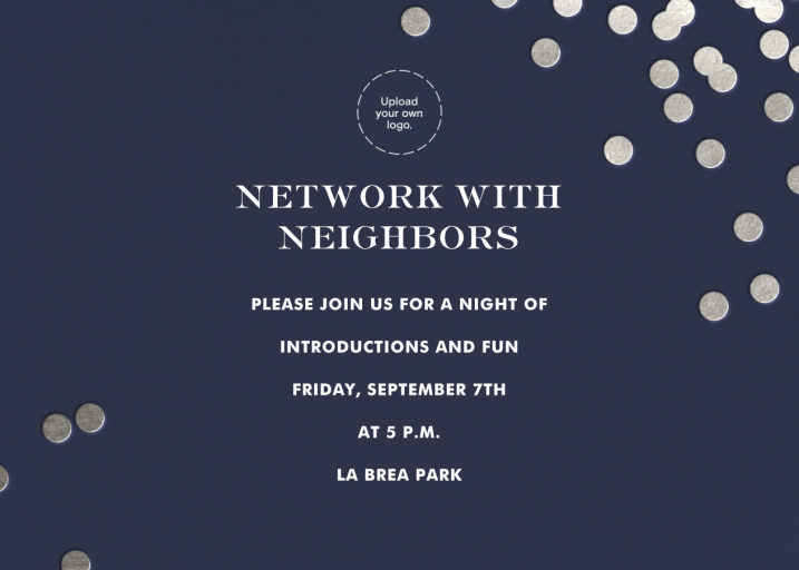 Confetti kate spade new york - Business Event Invitation by kate spade new york