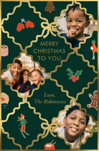 Christmas Argyle - Christmas Card by Rifle Paper Co.