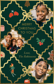 Christmas Argyle - Christmas Card by Rifle Paper Co.