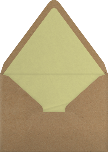 Picket Signs - John Derian Envelope