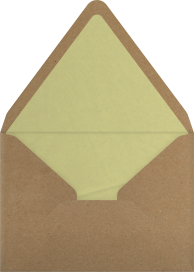 Picket Signs - John Derian Envelope
