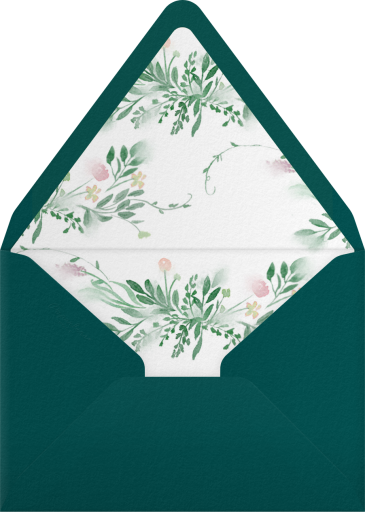 Floral Arc - Paperless Post Envelope