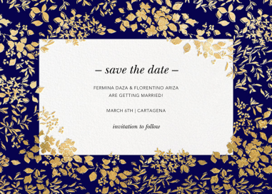 Richmond Park (Save the Date) - Save the Date by Oscar de la Renta