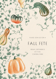 Vine Labyrinth - Fall Party Invitation by Paperless Post