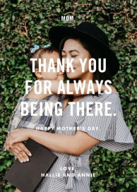 Full Page Photo - Mother's Day Card by Paperless Post