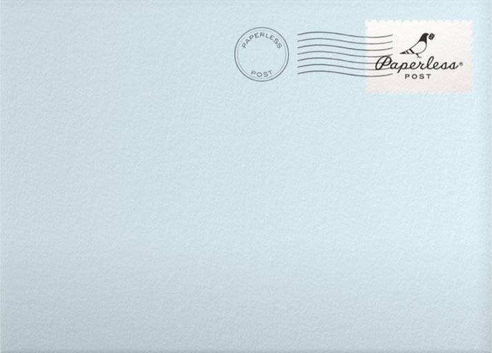 Holiday Twinkle - Paperless Post Envelope