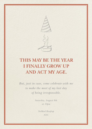 Oh, Grow Up! by Derek Blasberg