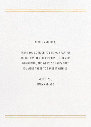 Giant Thx - Thank You Card by Paperless Post - Back