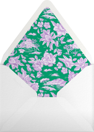 Toile Flowers - Liberty Envelope
