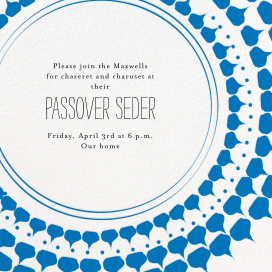 Spec in Capri - Passover Invitation by Mr. Boddington's Studio