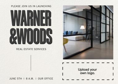 Wide Format (Customizable Template) - Business Event Invitation by Paperless Post