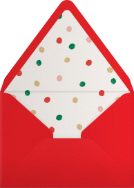 Festive Gingerbread House - Meri Meri Envelope
