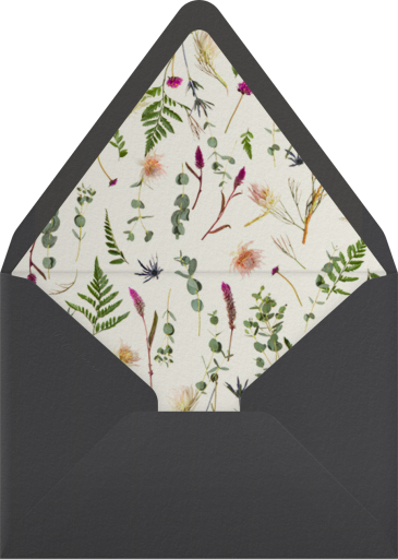 Fleurs Sauvages Thanks - Paperless Post Envelope