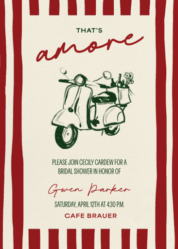 Joyride - Bridal Shower Invitation by Paperless Post