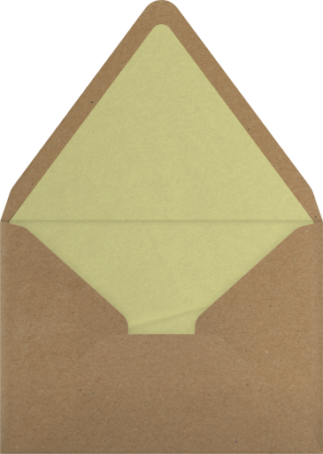 Picket Signs - John Derian Envelope