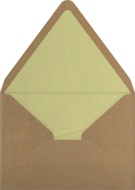 Picket Signs - John Derian Envelope