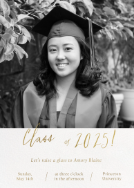 Romantic Photo - Graduation Party Invitation by Paperless Post