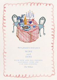 Dinner for Two - Party Invitation by Ten Story Stationery