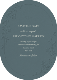 Ornate Vines - Save the Date by Paperless Post