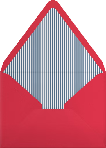 Thin Line (Custom Magic Art) - Paperless Post Envelope