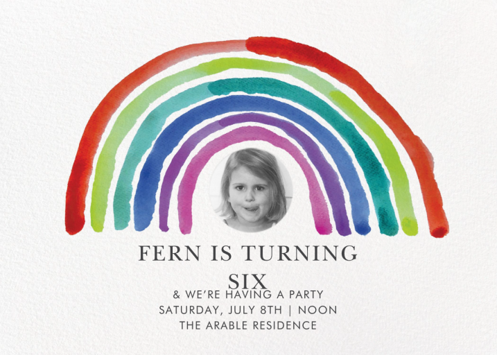 Watercolor Rainbow Photo by Linda and Harriett