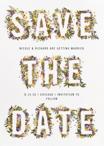 Boyceau - Save the Date by Paperless Post