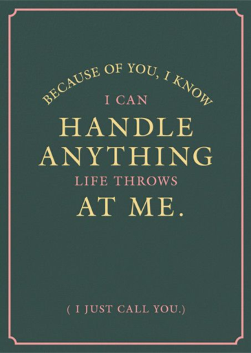 Because of You - Greeting Card by Derek Blasberg