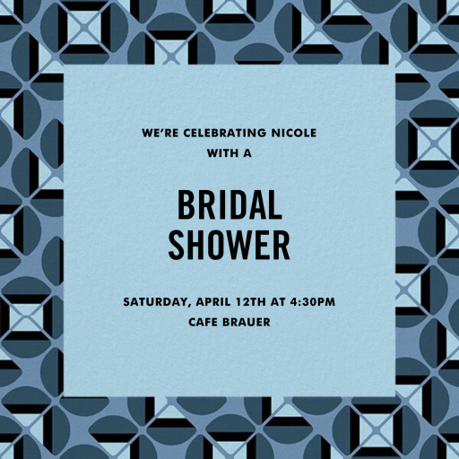 Oh My Mod - Bridal Shower Invitation by kate spade new york