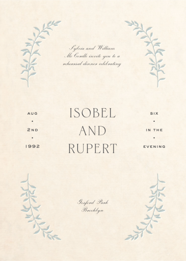 As Above - Rehearsal Dinner Invitation by Paperless Post