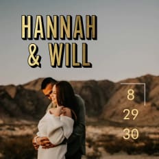 HANNAH & WILL 8 29
30