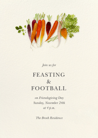 Root Harvest - Thanksgiving Invitation by Felix Doolittle