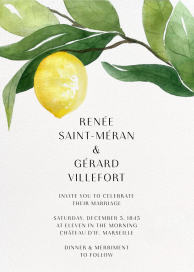 Main Squeeze (Invitation) by Paperless Post