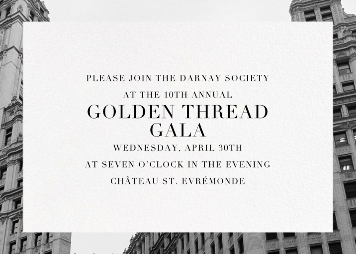 Cornice - Fundraiser Invitation by Paperless Post