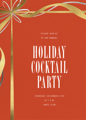 Proudly Present - Corporate Holiday Party Invitation by Paperless Post