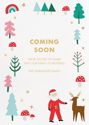 Let's Prance - Pregnancy Announcement by Meri Meri