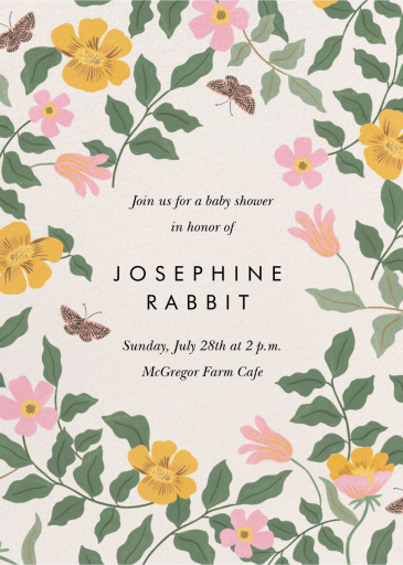 Primrose Shower - Baby Shower Invitation by Rifle Paper Co.
