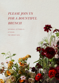 Brumaire - Party Invitation by Putnam & Putnam