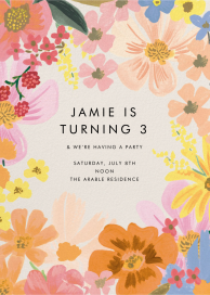 Marguerite Frame - Birthday Invitation by Rifle Paper Co.