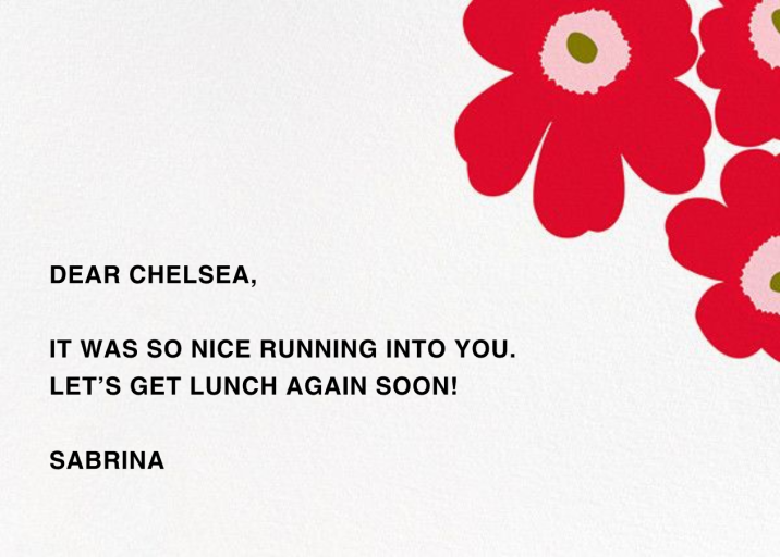 Unikko (Stationery) - Stationery by Marimekko