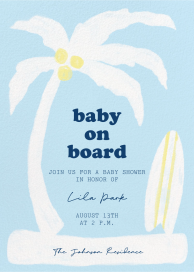 Beach Life - Baby Shower Invitation by Paperless Post
