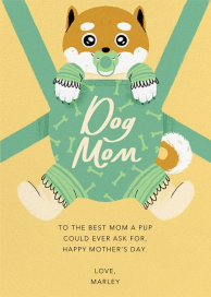 Furbaby Crazy (Dog) - Mother's Day Card by Paperless Post
