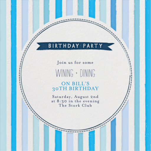 Rainbow Ice Cream - Birthday Invitation by Mr. Boddington's Studio
