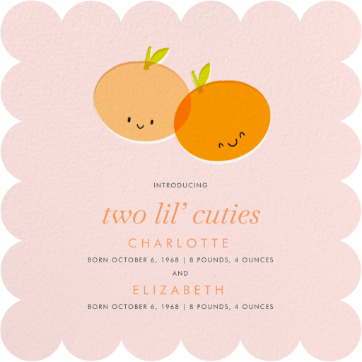 Two Lil' Cuties - Announcement by Hello!Lucky
