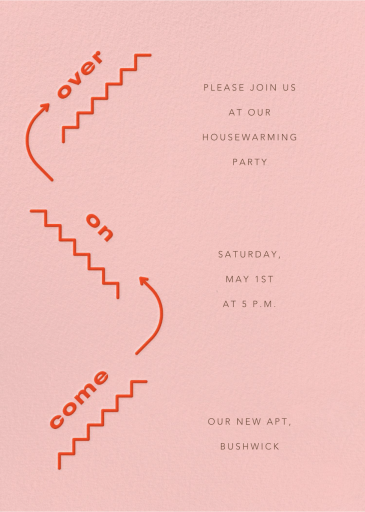 Third-Floor Walk-Up - Invitation by Paperless Post