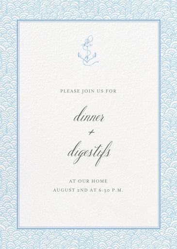 Naive Wave - Cocktail Party Invitation by Paperless Post